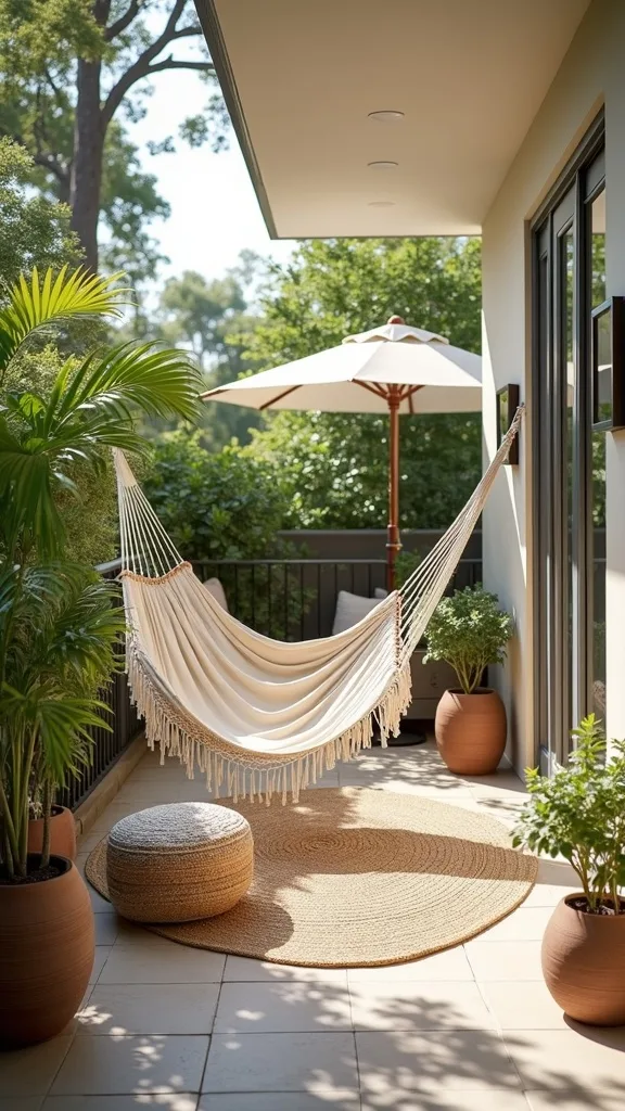 Create Shade With a Sail or Umbrella (So You Actually Use It at Noon)