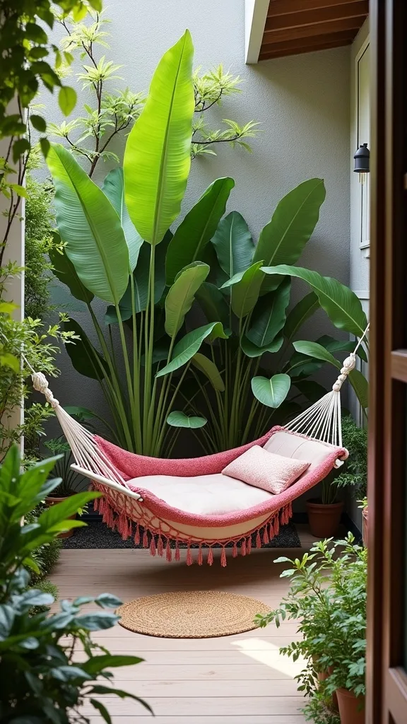 Tropical Plant Border With Pots (My Fastest “Hammock Garden” Trick)