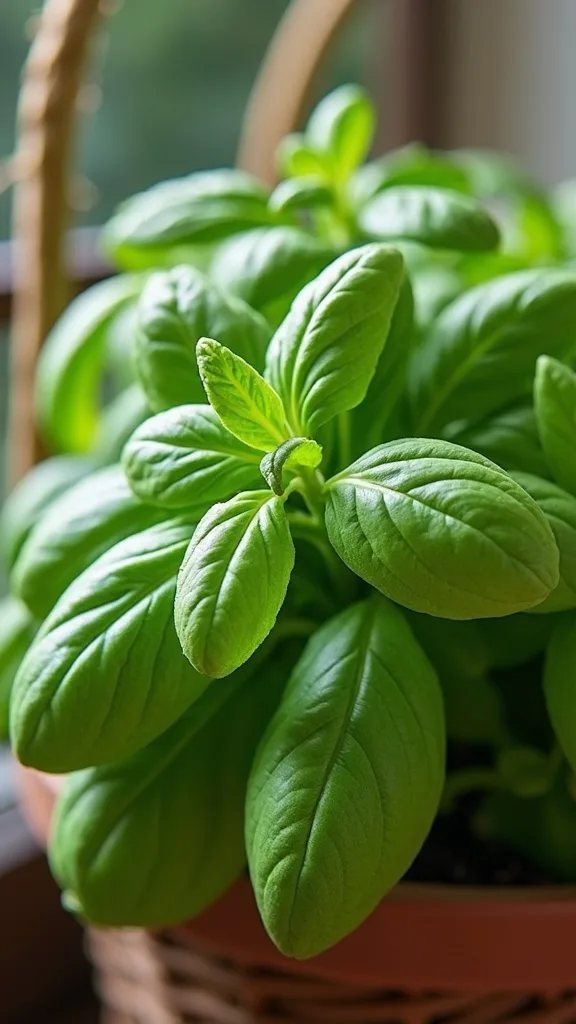 Outdoor Garden DIY: Simple Hoop Cover for Basil on Cool Nights