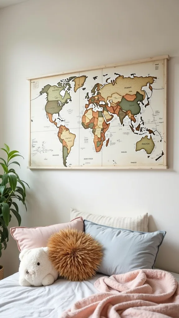 Create a “Trail Map” Gallery Wall That’s Not Too Busy