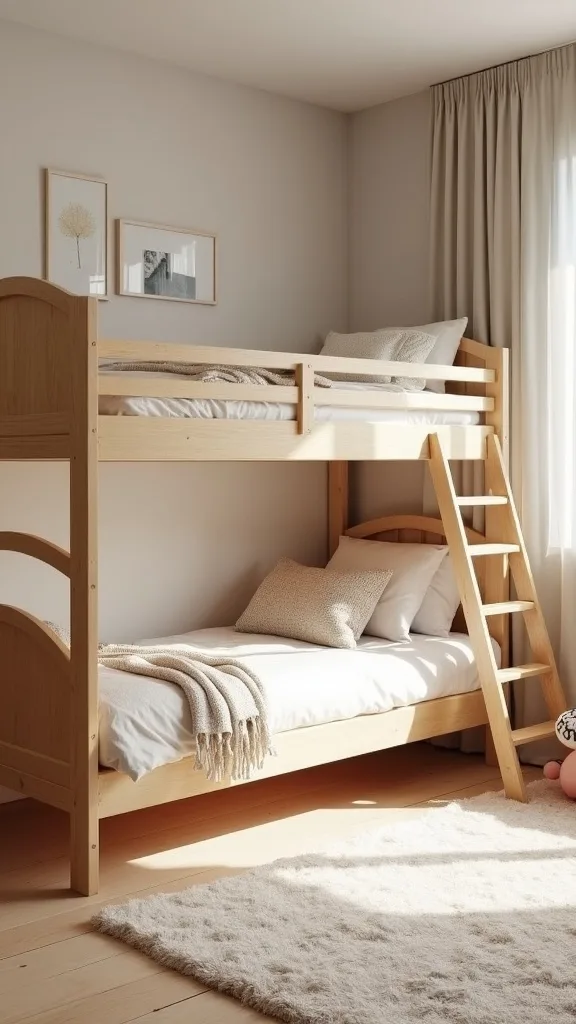Choose a Pine Wood Bunk Bed That’s Safe and Grows with Them