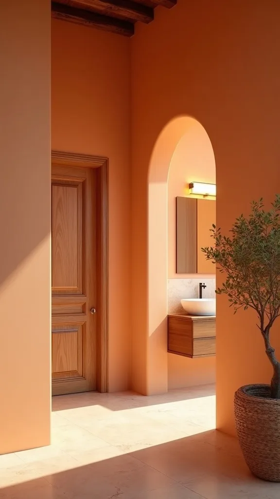 Choose Lighting That Mimics Golden-Hour Warmth