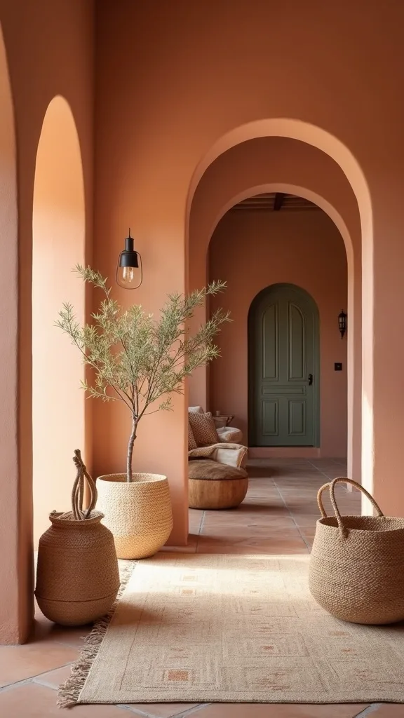 Add a Woven Basket Zone for Summer Throws
