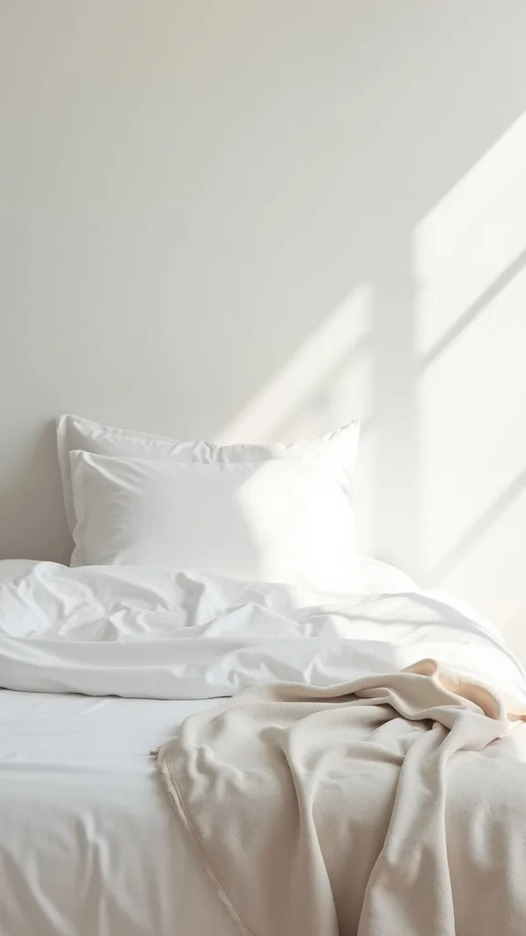 Use Summer-Weight Layers: One Duvet, One Coverlet, One Throw
