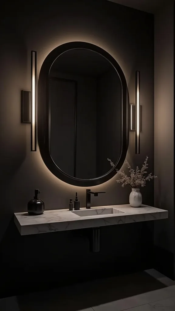 Use a Mirror Strategically to Double Lamp Glow (Not Window Glare)