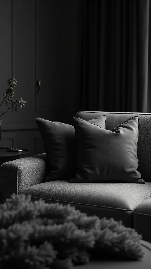 Create Depth With Tone-on-Tone Throw Pillows (Not More Colors)