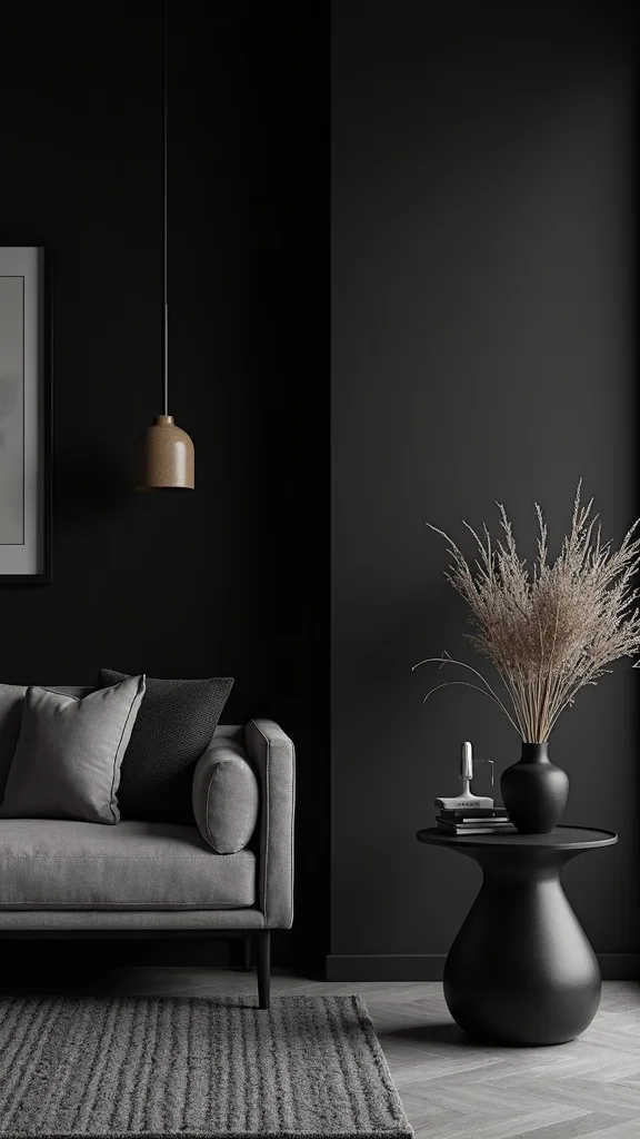 Add One High-Contrast Element to Keep the Mood Crisp