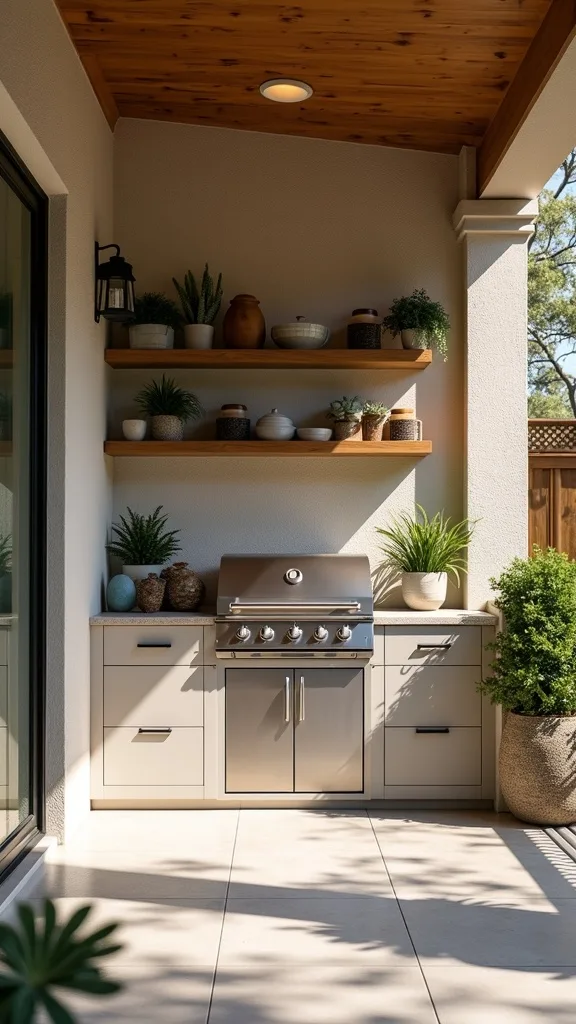 Weatherproof Storage with Stainless Access Doors
