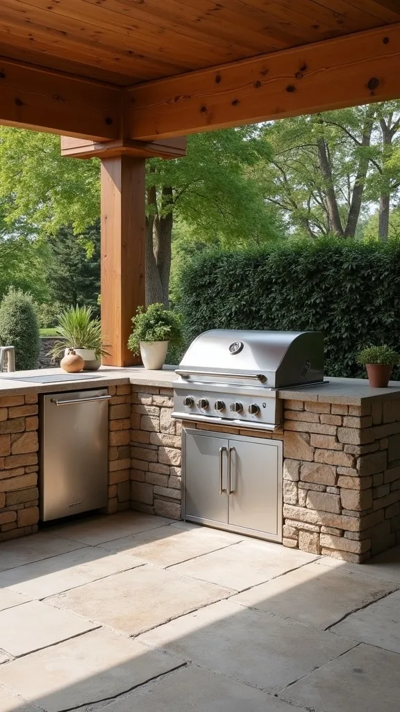Add a Smoker “Parking Pad” Beside the Main Grill