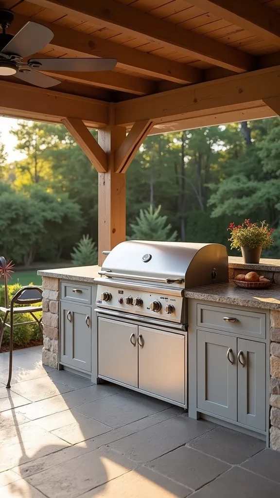Use Heat-Safe Counter “Landing Zones” with Trivets Built In