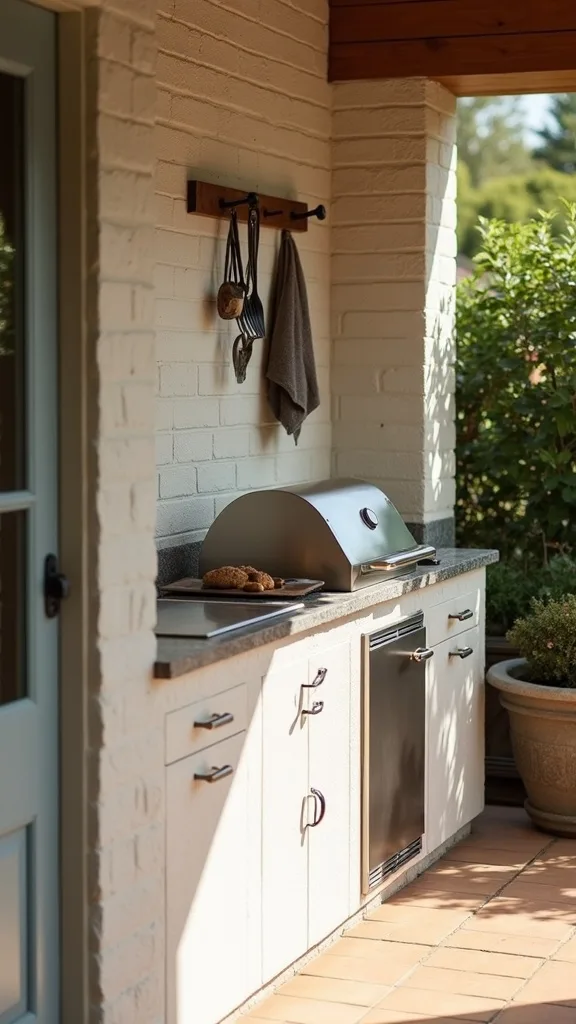 Add a Dedicated Tool Rail and Towel Hooks