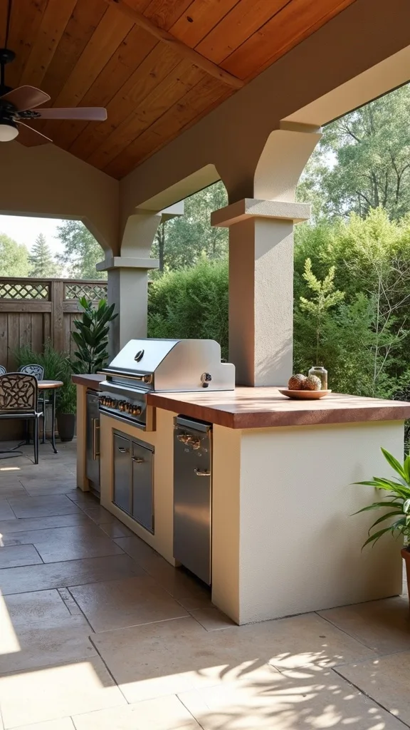 Create a Safe Built-In Grill Bay (Heat + Venting)