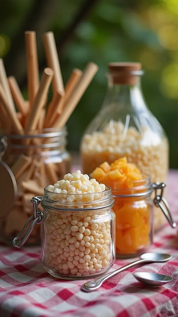 DIY Concession-Stand Styling With Jars, Labels, and Scoops
