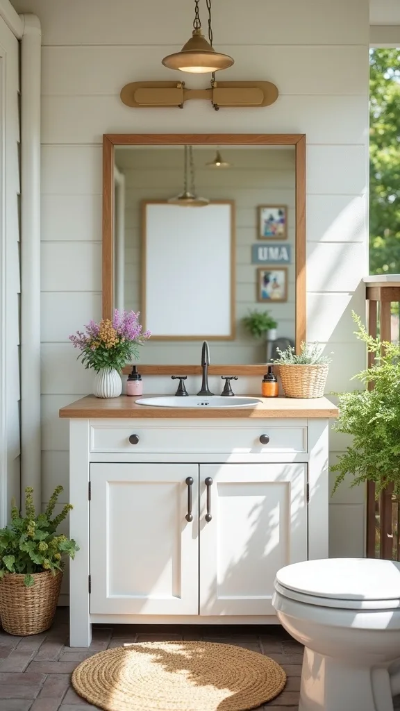 Outdoor Art Station with Clipboards and Washable Paint
