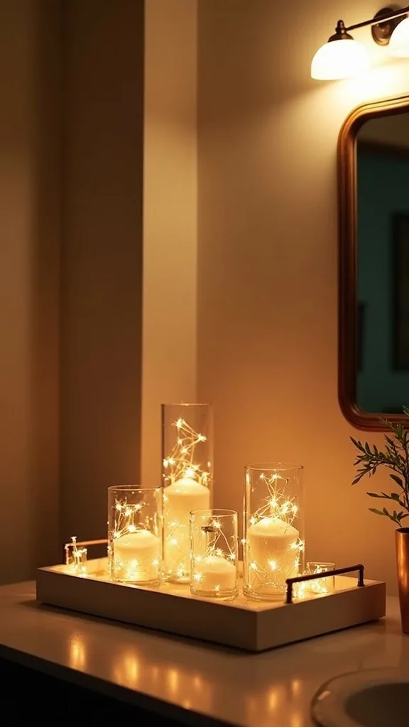 Battery-Powered Fairy Lights Outdoor for Centerpieces and Trays