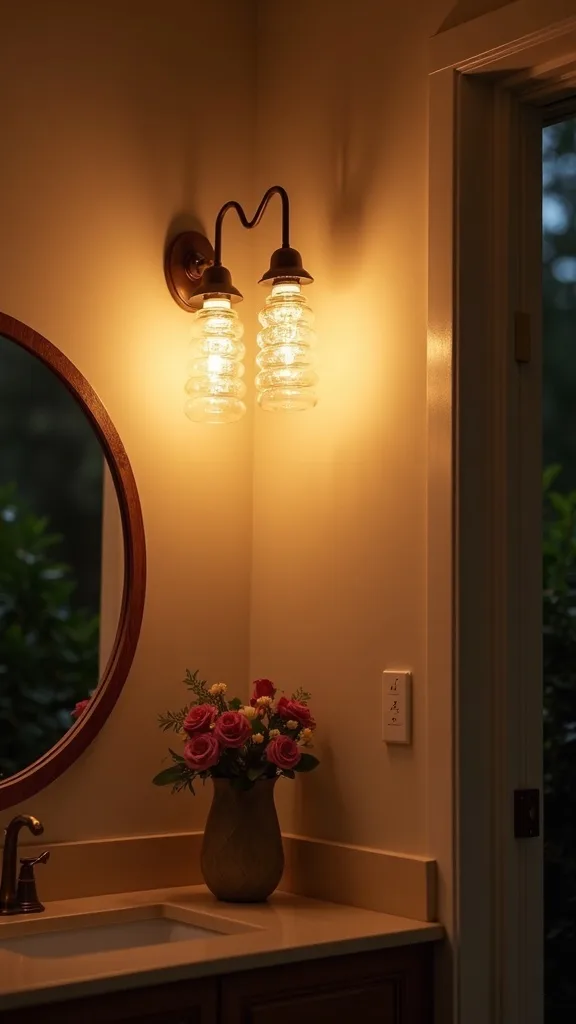 Umbrella-Pole Spiral Lights for Apartments and Tiny Patios