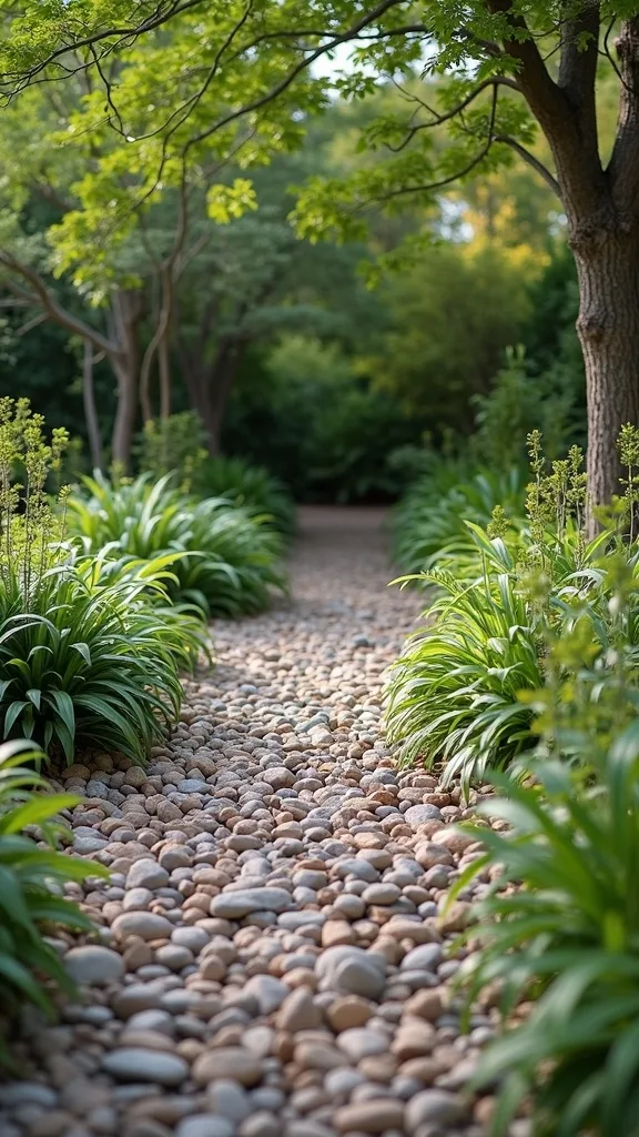River Rock “Moat” Around Raised Beds to Reduce Rot and Weeds