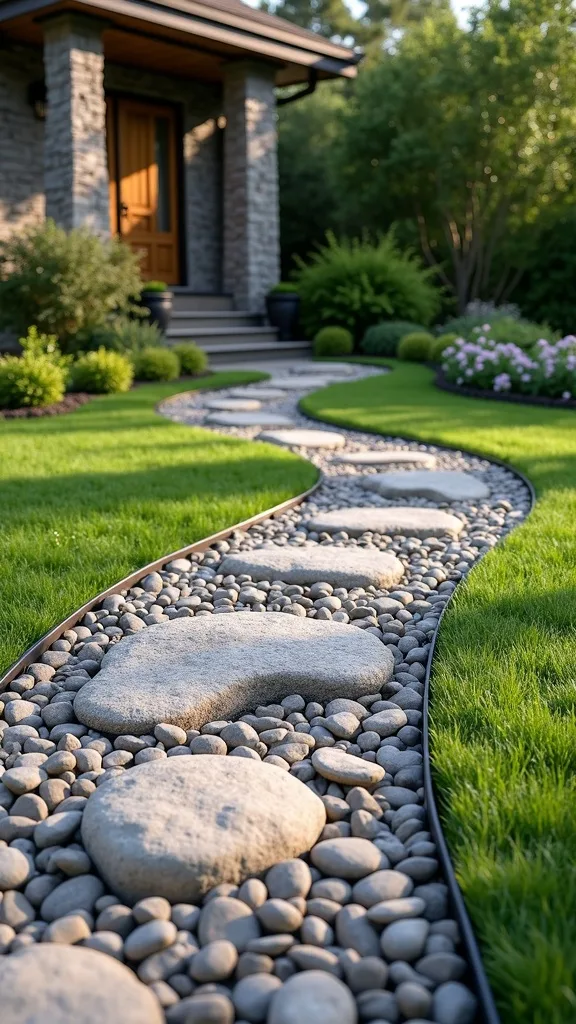 Crisp Garden Borders with 8-Inch Steel Edging