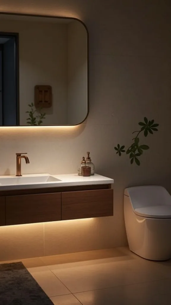 Under-Bed Motion Lighting for Nighttime Pathways