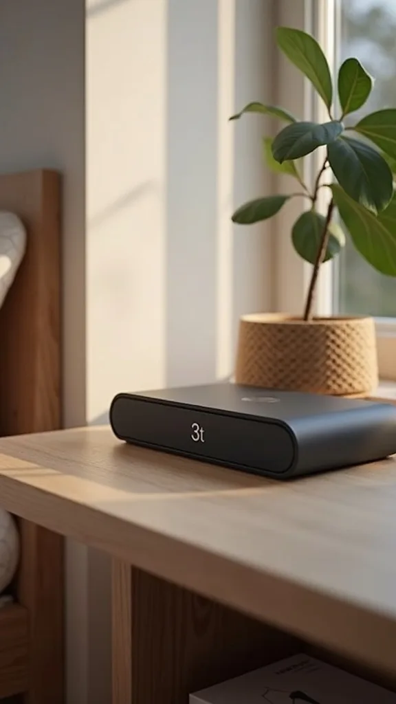 A Minimal Tech Nightstand Setup That Still Does Everything