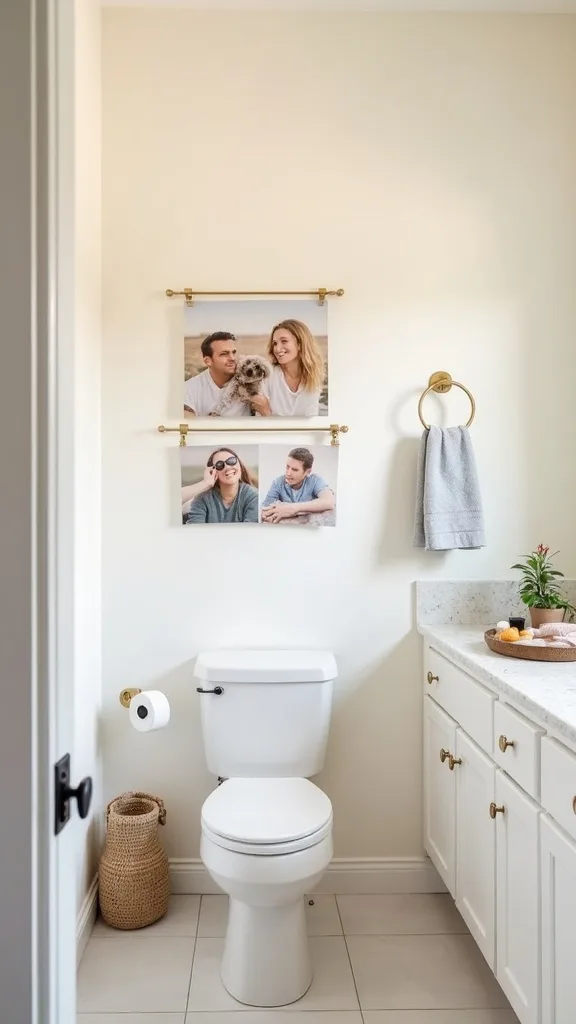 DIY a Photo Line Display That Won’t Damage Paint