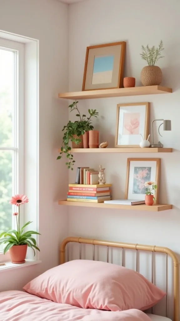 DIY a “Snack & Study” Mini Shelf Near the Desk