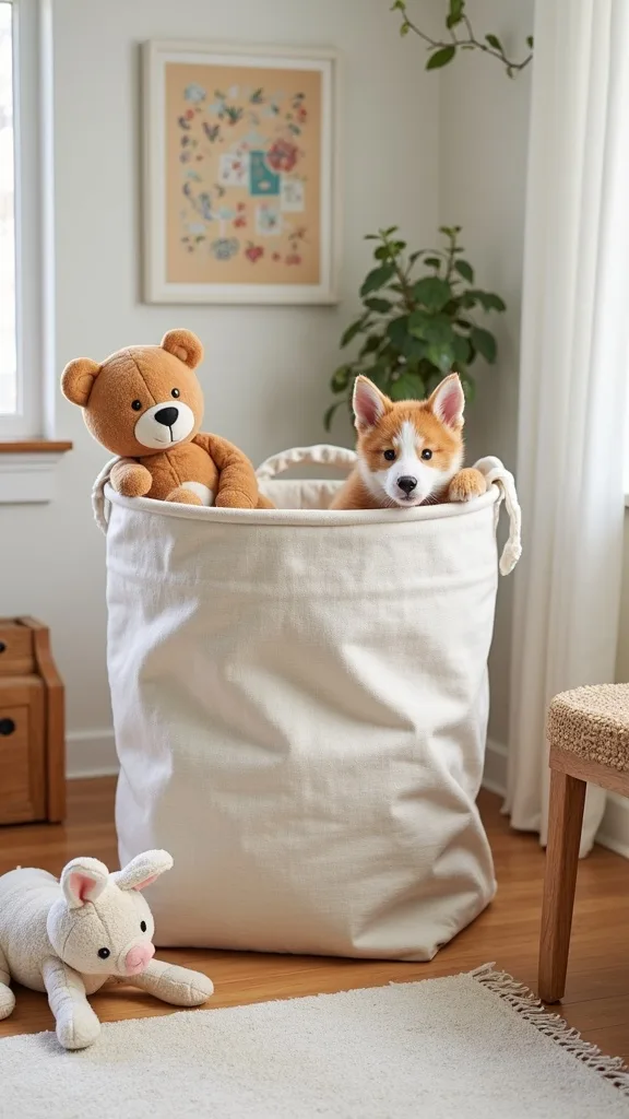 Create a “Donation Bin” to Keep Clutter from Re-Accumulating