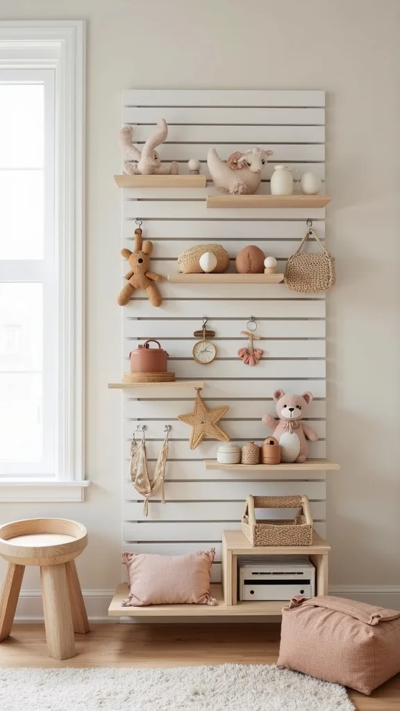 Install a 48-Inch Slatwall Panel for Vertical Toy Storage