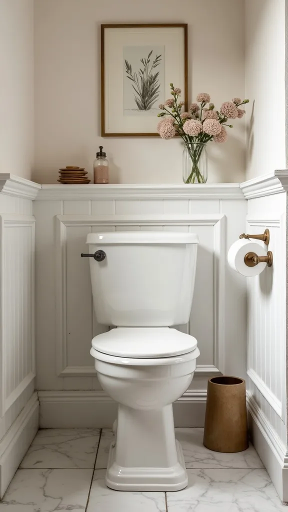 Use a vintage-style toilet without sacrificing water efficiency