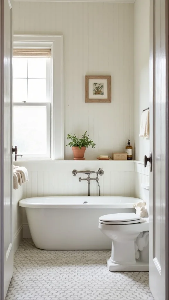 Use beadboard selectively for cottage-era texture