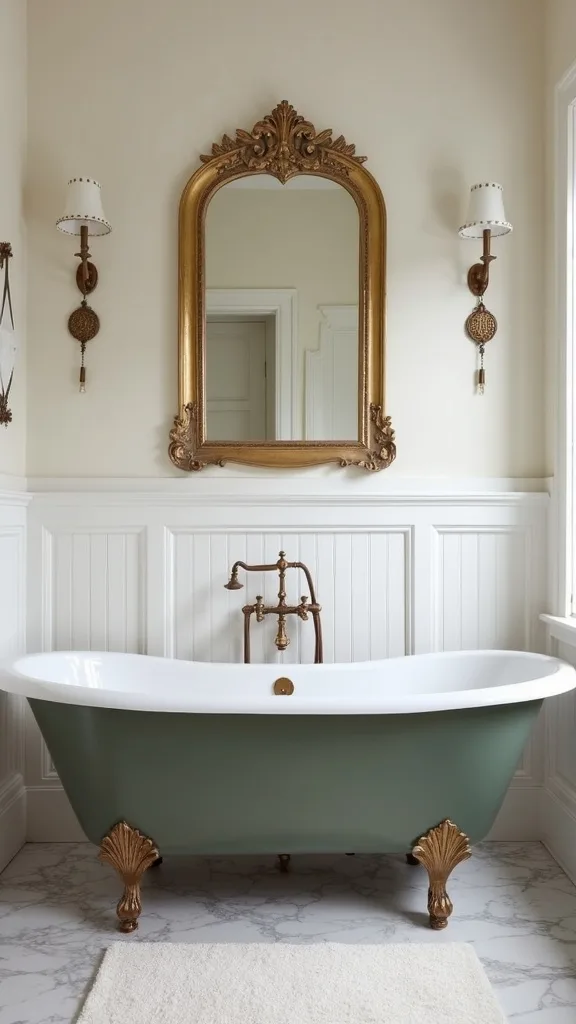 Restore a cast-iron tub with an editorial, not shiny, finish