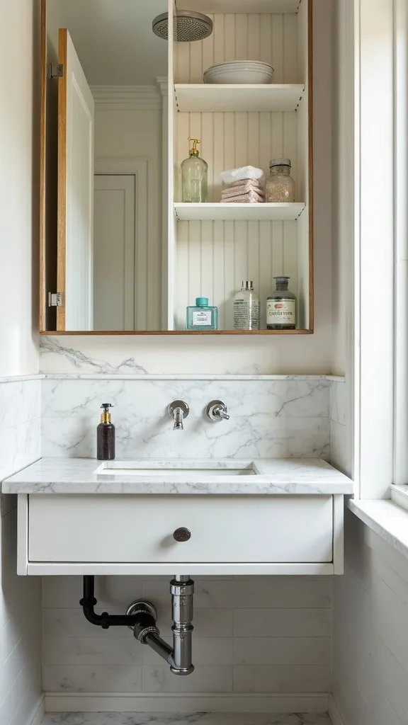 Choose vintage fixtures that behave like modern plumbing