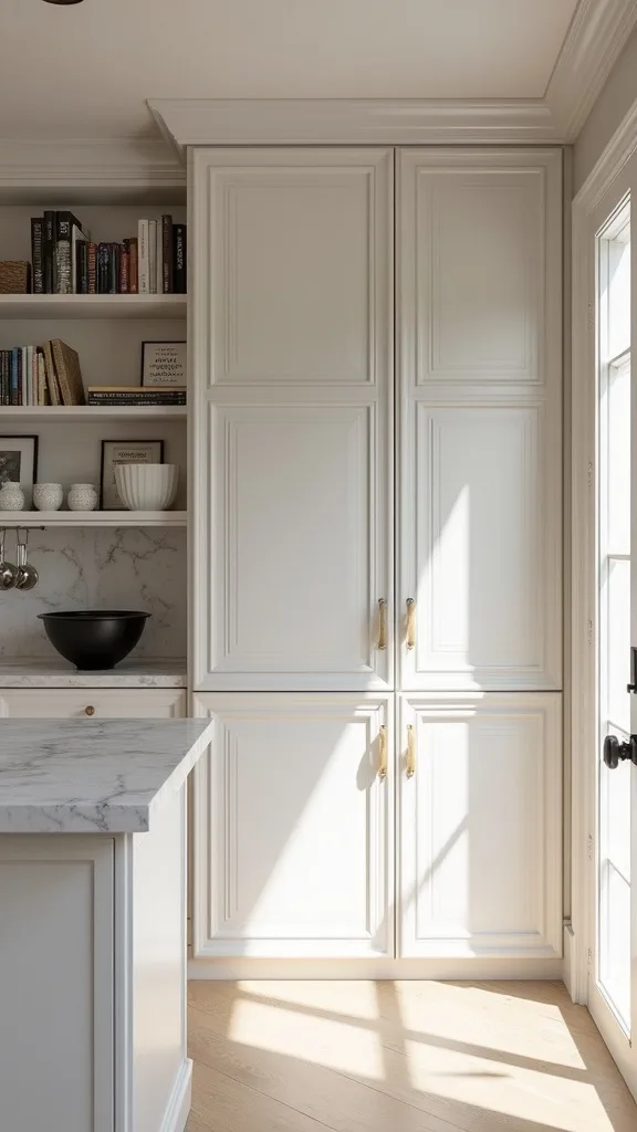 Back Wall Feature: Cookbook Shelf + Recipe Binder for Meal Prep