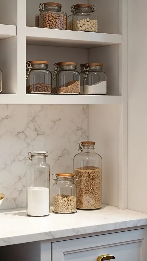 Glass Jar Decanting That Actually Stays Manageable