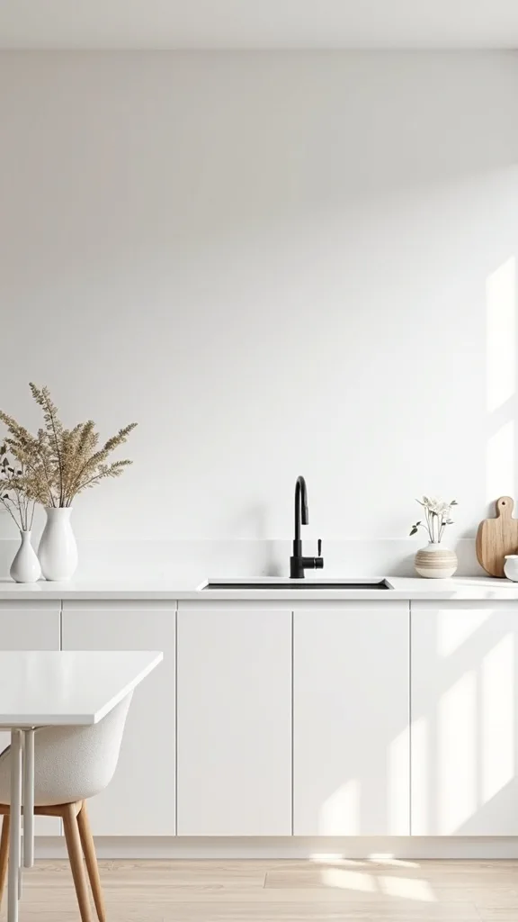 Start with White Shaker + Quartz + Warm Oak (My Go-To Summer Base)