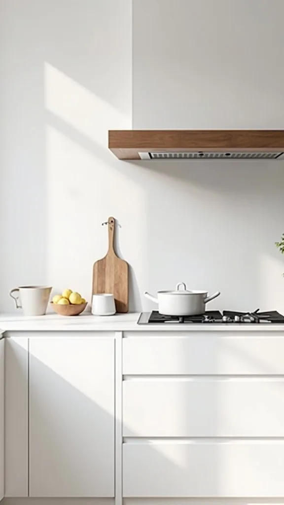 Add a Warm Oak Range Hood Detail for a Custom Touch