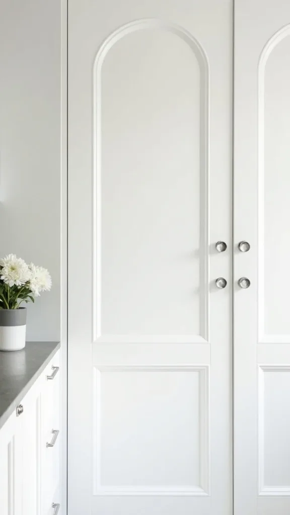 Make the Pantry Door a Moment (Paint, Glass, or Arch Detail)