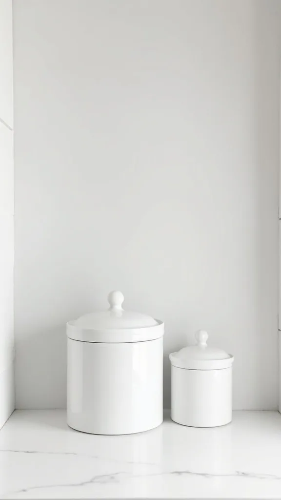 Use Matching Canisters to Make Everyday Storage Look Intentional