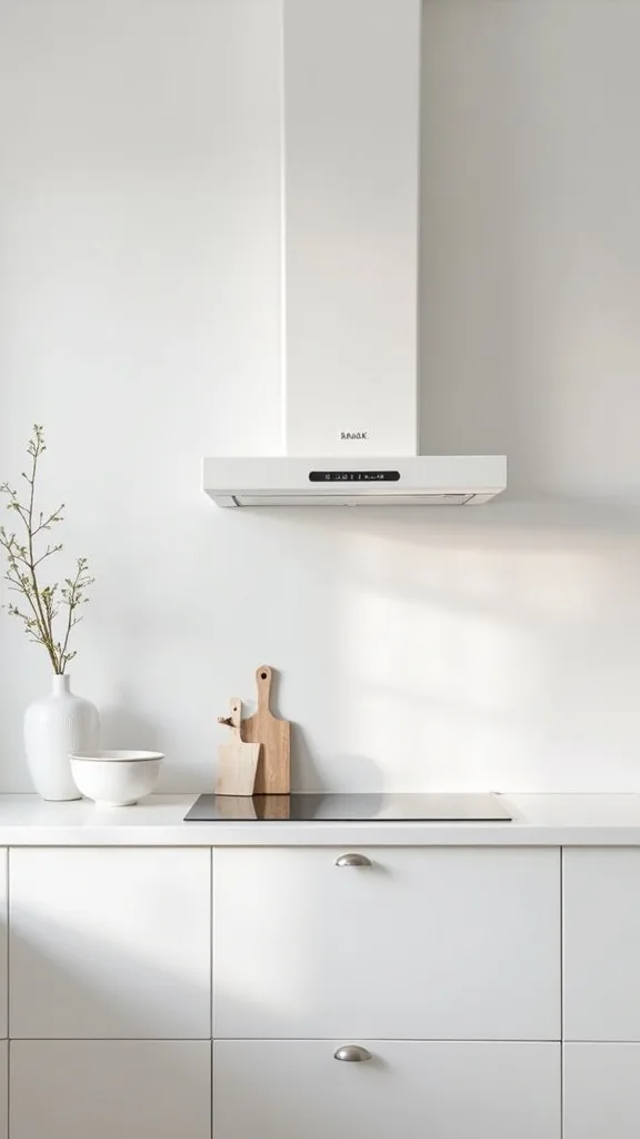 Finish with a “Three-Zone” Styling Rule for Effortless White Kitchen Decor