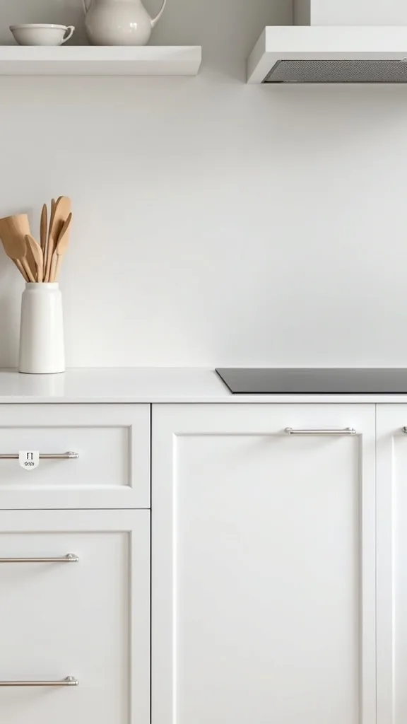 Add Warm Metal Hardware to Keep White Feeling Inviting