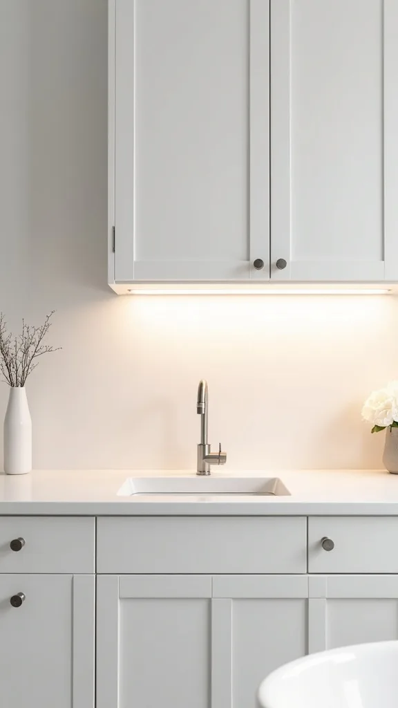 Layer Under-Cabinet Lighting for a Clean, High-End Glow
