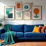Colorful Maximalist Living Room Decor