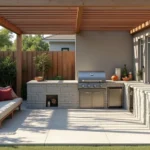 Outdoor Kitchen Build & BBQ Station Ideas