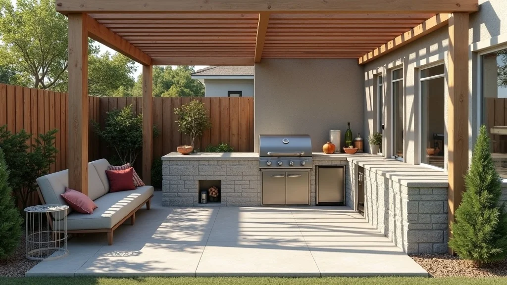 Outdoor Kitchen Build & BBQ Station Ideas