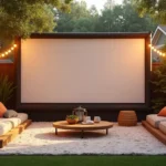 Outdoor Movie Night & Backyard Cinema DIY