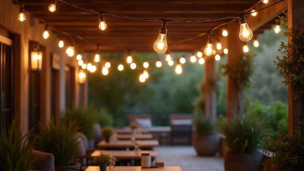 Outdoor String Lights & Patio Ambiance Ideas