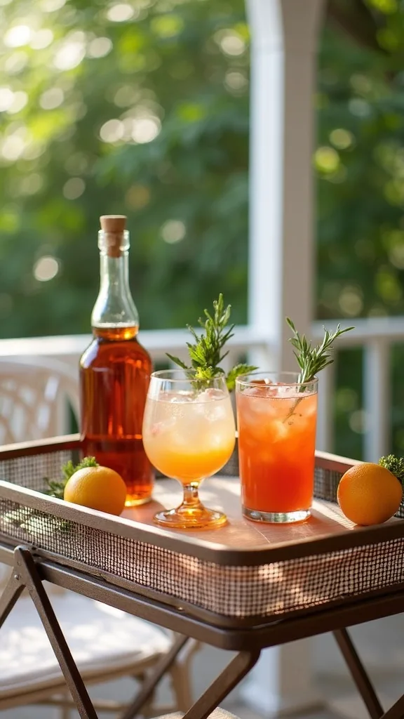 Make it a mocktail-friendly station without doubling your work