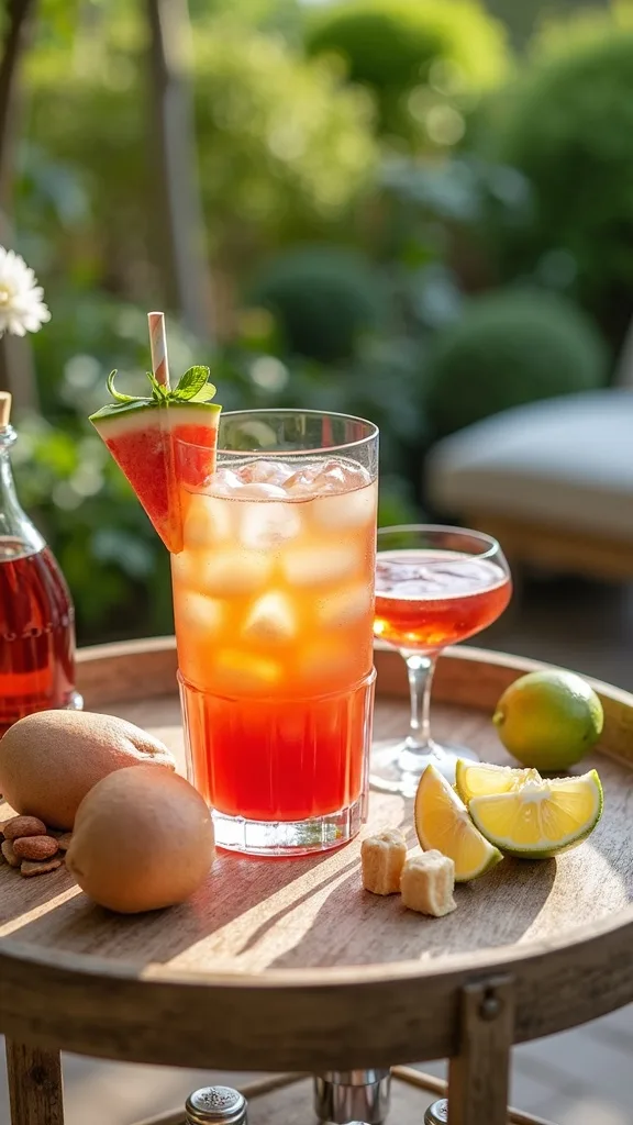 One signature cocktail + two backups (so you’re not bartending all night)