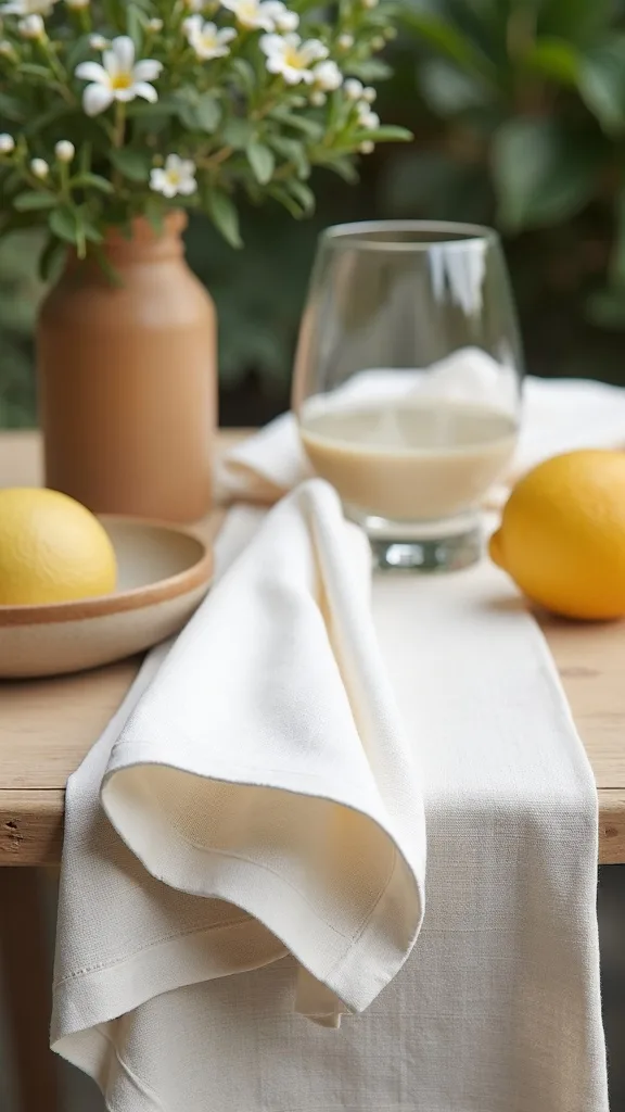 The napkin moment: linen that looks fancy but works hard