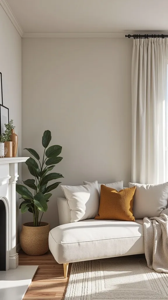 How can you do a basement makeover with thrifted furniture that still looks cohesive?